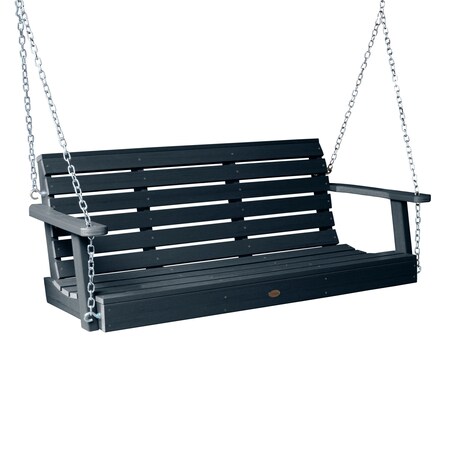 Highwood Usa 5ft Weatherly Porch Swing Outdoor Furniture for Patio, Backyard, Garden AD-PORW1-FBE